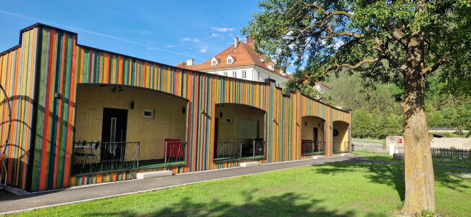 Stadel Chalet Kunterbunt Ried im Oberinntal Buitenkant foto